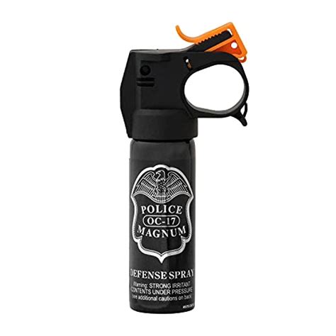 Police Magnum Large Pepper Spray Fogger Self Defense Tactical Maximum