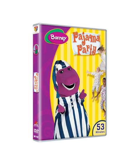 Barney Pajama Party English Dvd Buy Online At Best