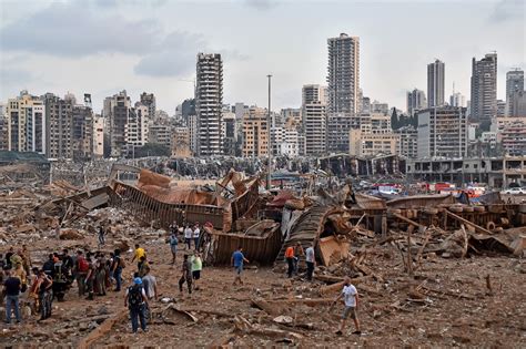 World Offers Support Condolences To Lebanon After Devastating Blast