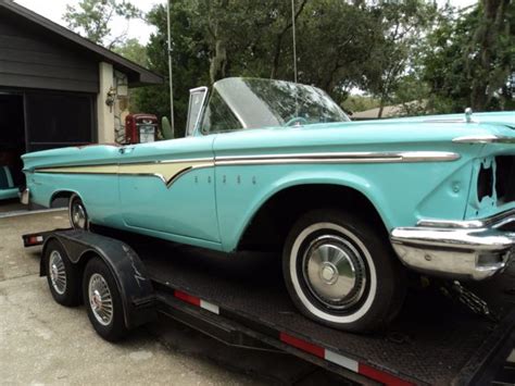 1959 Edsel Ranger Convertible Project Nascar Convt Division Tribute