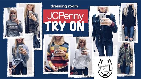 jcpenny dressing room try on youtube