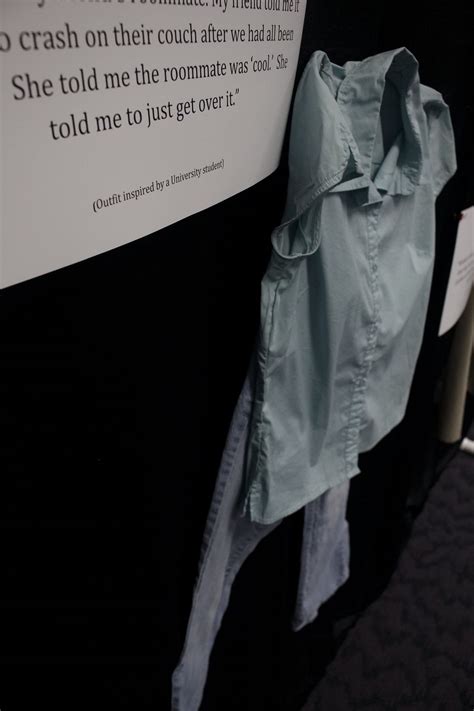 What Wear You Wearing An Exhibit On Sexual Assault By Maggie Sharp