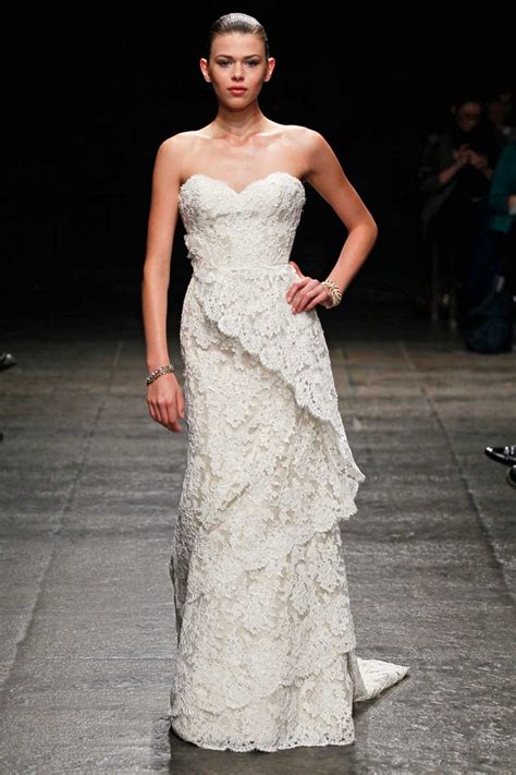 Top 7 Wedding Dresses Of The Week Edgy Asymmetrical Skirt Edition