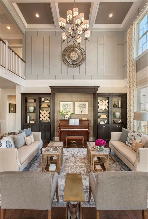 Learn how to decorate your living room with these tips on style, color, lighting, furniture and more so you can create a perfect space you love. Liseter - The Merion Collection | High ceiling living room ...