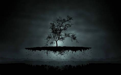 Put These Solitary Trees Front And Center With These Wallpapers Dark