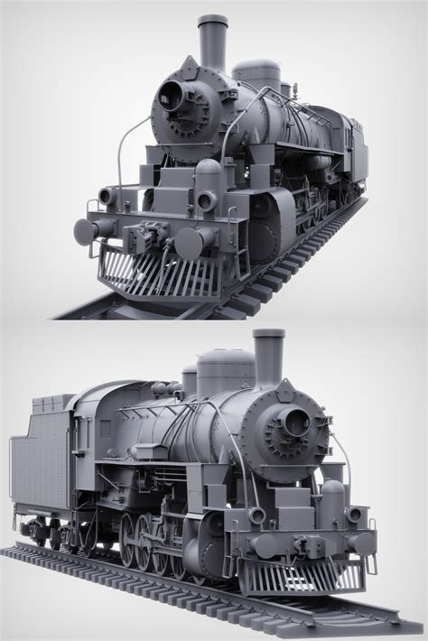 Andrey Mut Russian Decapod Steam Locomotiveclass Ea Паровоз серии