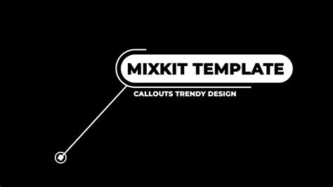 Trendy Design Call Out Free Premiere Pro Template Mixkit