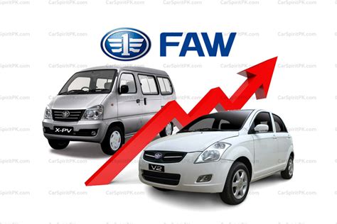 Faw Vehicle Prices Revised Again Carspiritpk
