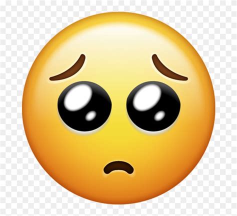 Sad Emoticon Png New Iphone Emojis Transparent Png X