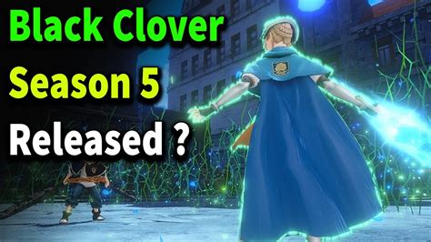 Black Clover Season 5 Release Date Know All Details Here Youtube