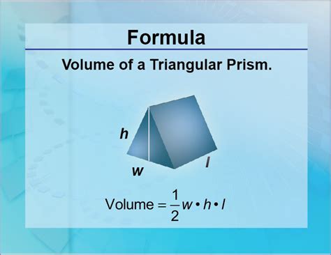 Formula For Triangular Prism Equipmentdiki