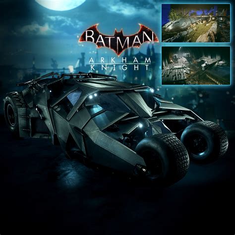 Batman Arkham Knight 2008 Tumbler Batmobile Pack