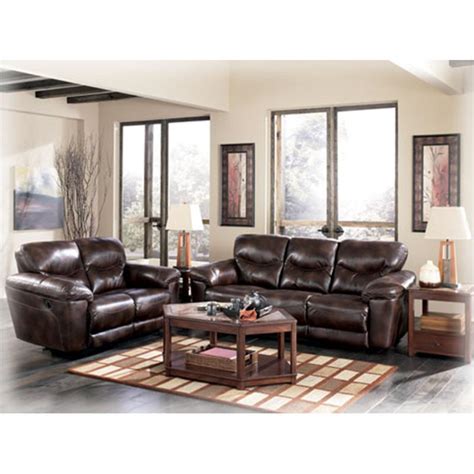 6090186 Ashley Furniture Colby Harness Reclining Loveseat