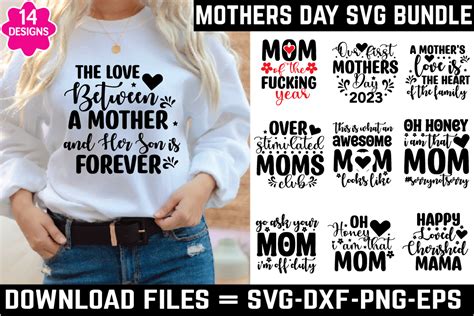 Mothers Day Svg Bundle Mom Svg Bundle Graphic By Fh Magic Studio