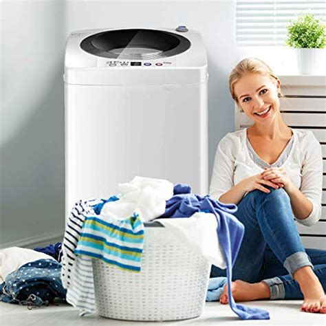 Giantex Portable Washing Machine Full Automatic Washer And Dryer Combo