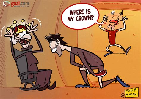 Omar Momani Cartoons Buffon The Savior And Tottis Crown