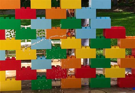 Use These Giant Lego Bricks To Build Human Size Furniture And Erect