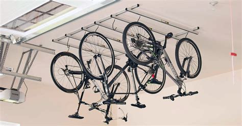 Ceiling Bike Rack For Garage Shelly Lighting