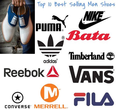 Top 10 Best Selling Shoe Brands For Men Top 10 Brands