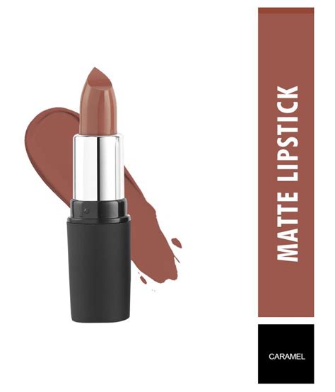Swiss Beauty Matte Lipstick Caramel 38gm Buy Swiss Beauty Matte
