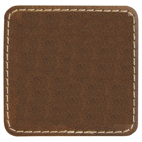Blank Leather Hat Patches Square Laserable Leatherette Patch Etsy