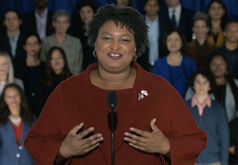 stacey abrams showed why voting rights must be a key issue for democrats in 2020 the