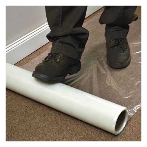 Es Robbins Roll Guard Temporary Floor Protection Film For Carpet 36 X