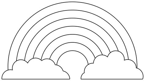 Clouds clipart colouring page, Clouds colouring page 