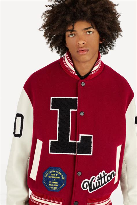 Baseball Jacket With Patches Ready To Wear Louis Vuitton