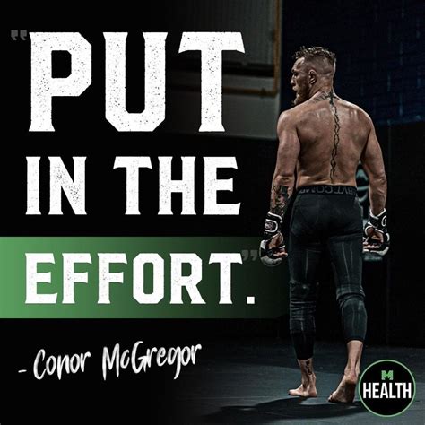 Put In The Effort Conor Mcgregor Coner Mcgregor Conor Mcgregor