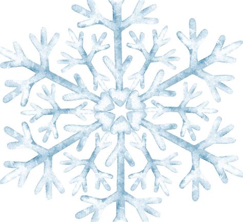 Snowflake Art Prints Watercolor Snowflake Wall Art Set Of Etsy