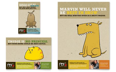 To the surprise of an animal shelter's staff, a man walked in with welders gloves holding an unusual animal he claimed to have found in a water tower. Animal Shelter & Pet Adoption Flyer & Ad Template Design