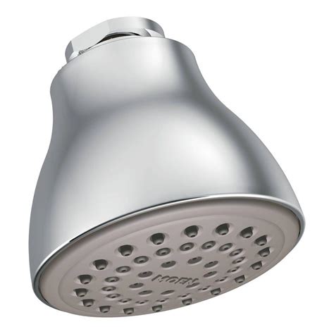 Moen Easy Clean Xl 1 Spray 4 In Showerhead In Chrome 6300 The Home Depot