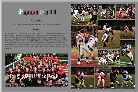 Warde Yearbook 2011 2012 Varsity Football Page Yearbooks Yearbook