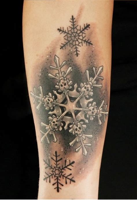 Snowflake Tattoos Designs Ideas And Meaning Tattoos For You
