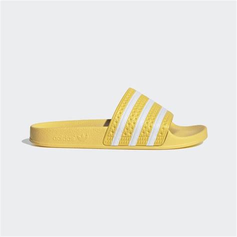 Shop The Adilette Slides Yellow At Us See All The Styles