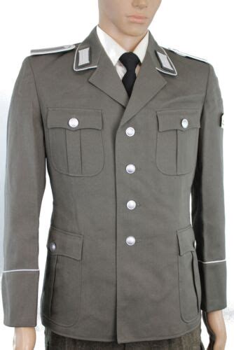 Genuine Ddr Nva East German Army Officers Parade Dress Jacket Ebay