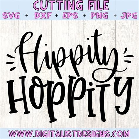 Hippity Hoppity SVG | DigitalistDesigns