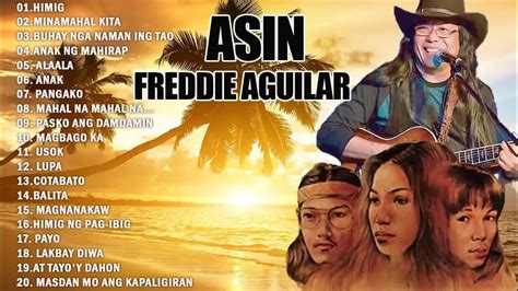 Asin Freddie Aguilar Greatest Hits Nonstop 💗 Best Classic Relaxing