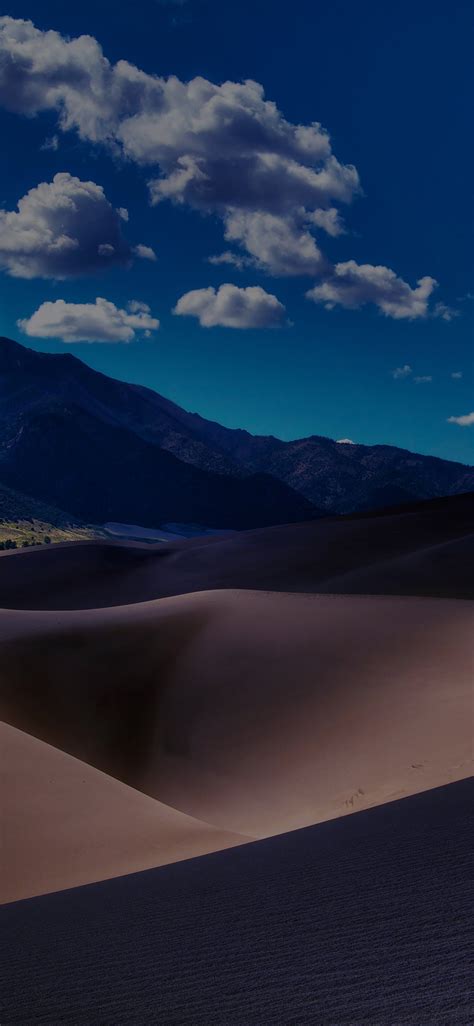 Desert Dark Mountain Iphone X Wallpapers Free Download