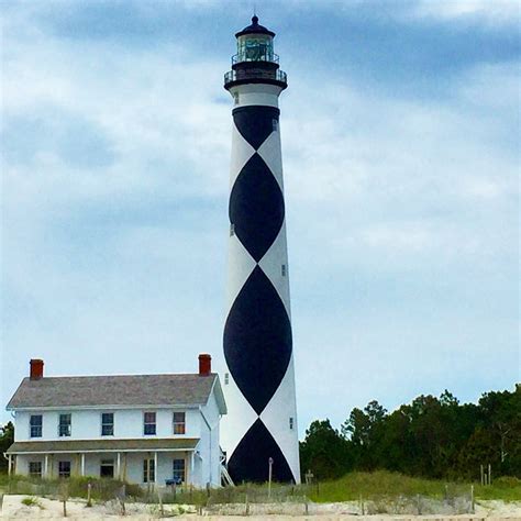 Cape Lookout North Carolina Lighthouse Tower Landmarks