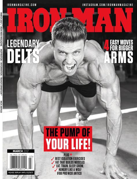 Iron Man Magazine March 2017 Magazine Get Your Digital Subscription