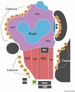 The Pool At Talking Stick Resort Seating Chart Maps Scottsdale