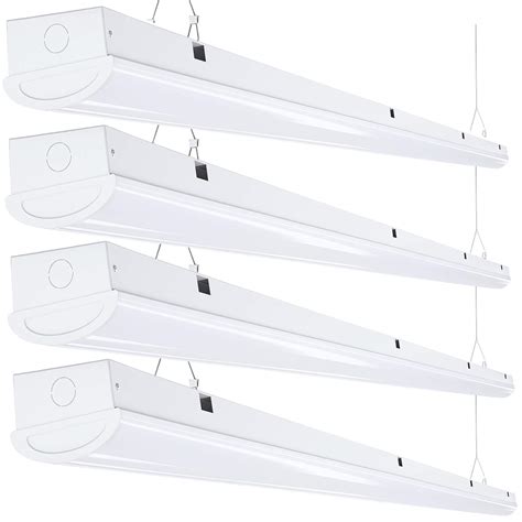 Antlux 110w Led Linear Strip Lights 8ft Led Shop Lights 12000 Lumens