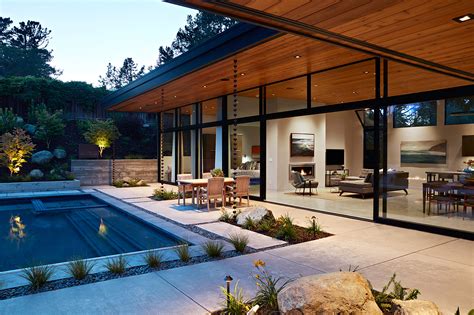 Glass Wall House Klopf Architecture Archdaily
