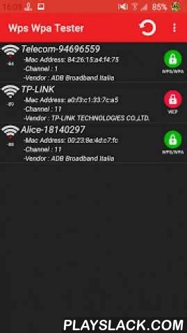 Check spelling or type a new query. WIFI WPS WPA TESTER Android App - playslack.com , NOW ...