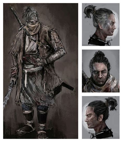 Sekiro Draft Concept Art Sekiro Shadows Die Twice Art Gallery Game