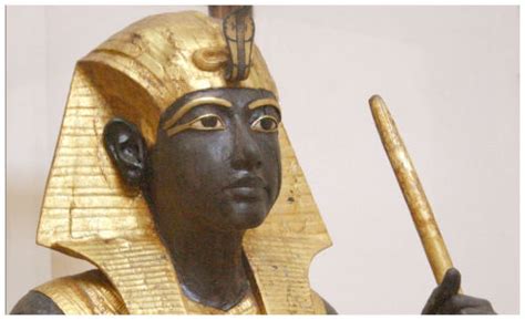 The Heretic Pharaoh • One Of The Two Ka Statues Of Tutankhamun Wood