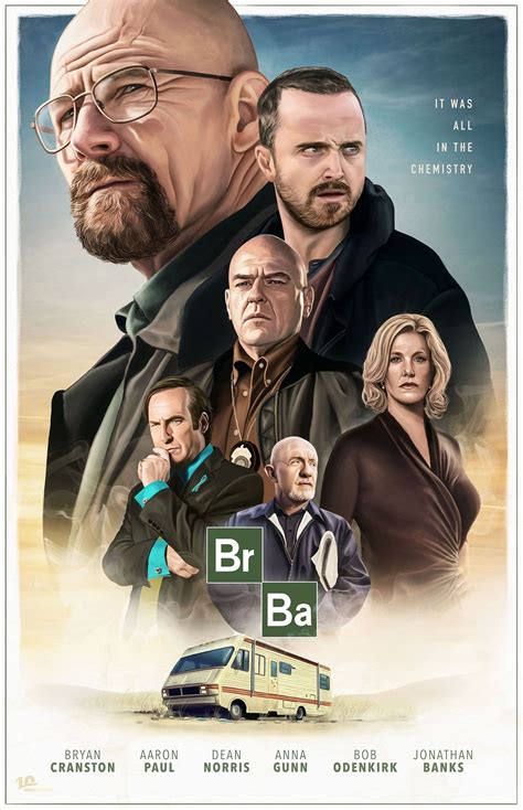 Heisenberg Chronicles • Breaking Bad 10th Anniversary Poster By Rod