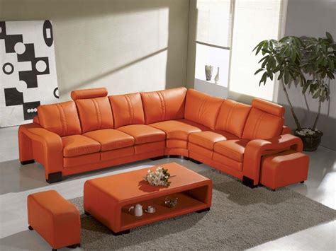 20 Ideas Of Burnt Orange Leather Sofas Sofa Ideas